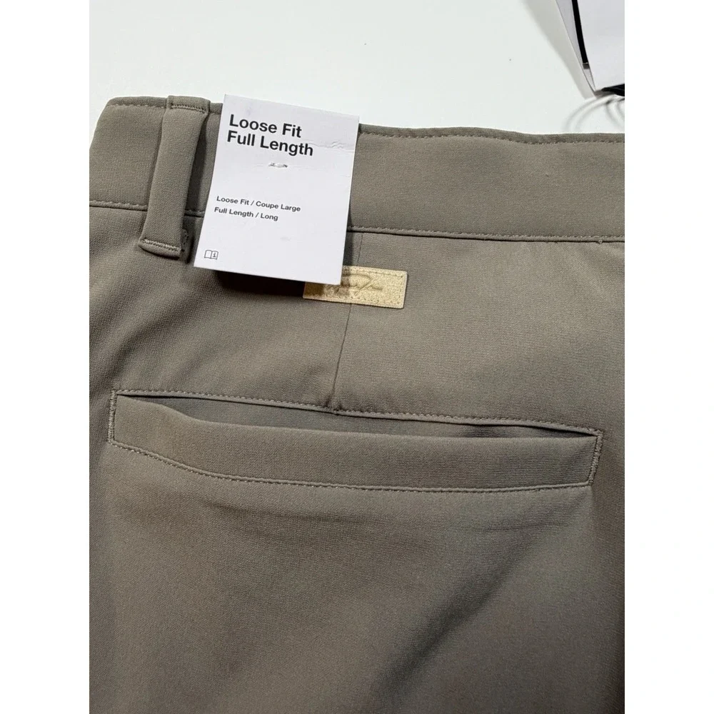 Jordan Sport Golf Pants Loose Fit Full Length Olive Gray HV4769-040 Mens Size 32